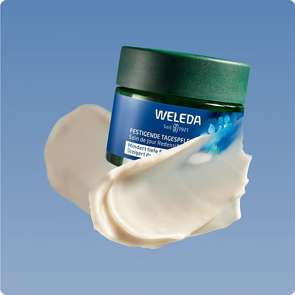 Textura de la crema de día Blue Gentian & Edelweiss