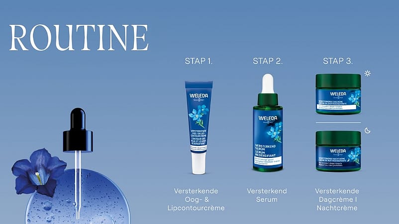 Blauwe Gentiaan routine