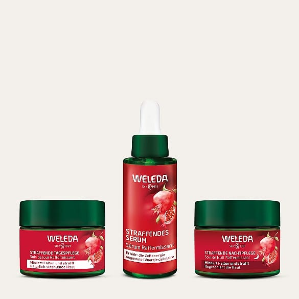 Weleda Granatapfel & Maca-Peptide Gesichtspflege-Produkte