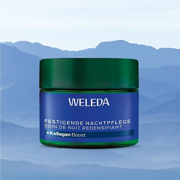 Alpen im Hintergrund, Nacht Creme