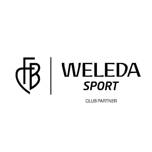 Logos von FG Basel und Weleda