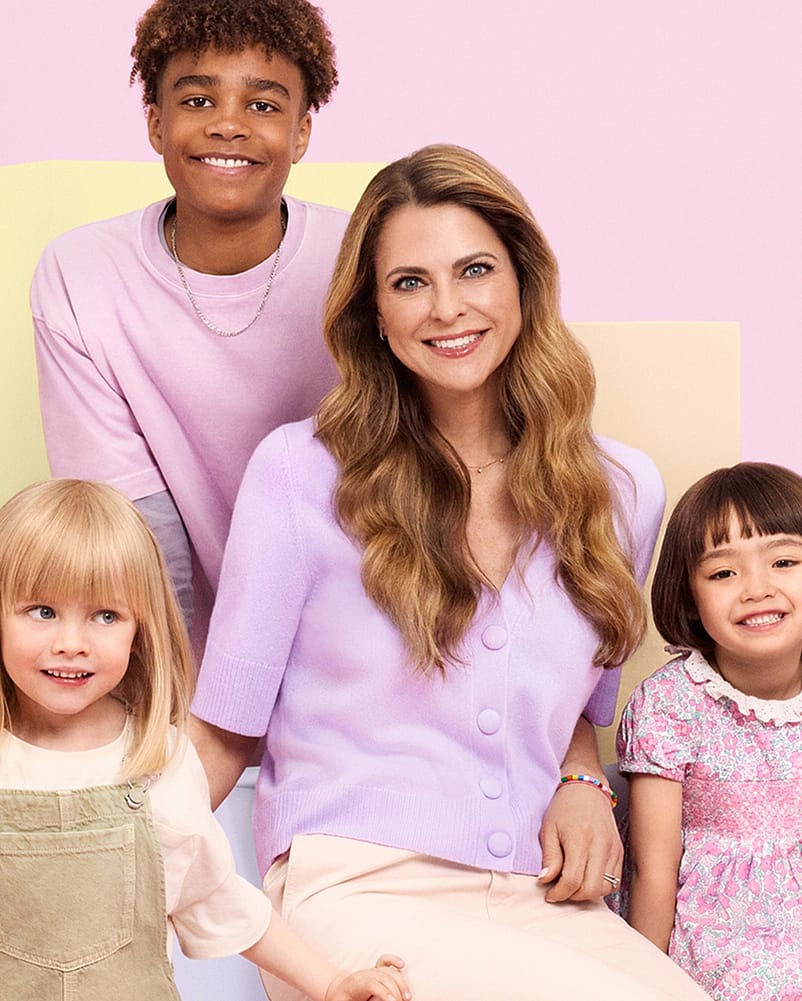 Madeleine und Kinder