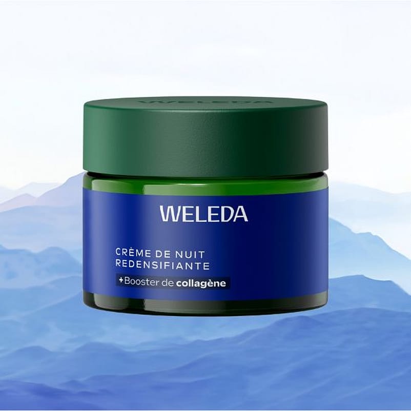 crème de nuit gentiane bleue