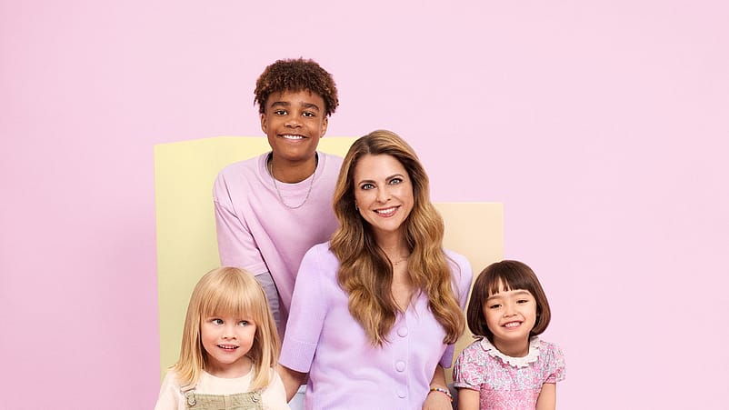 Madeleine Bernadotte et enfants