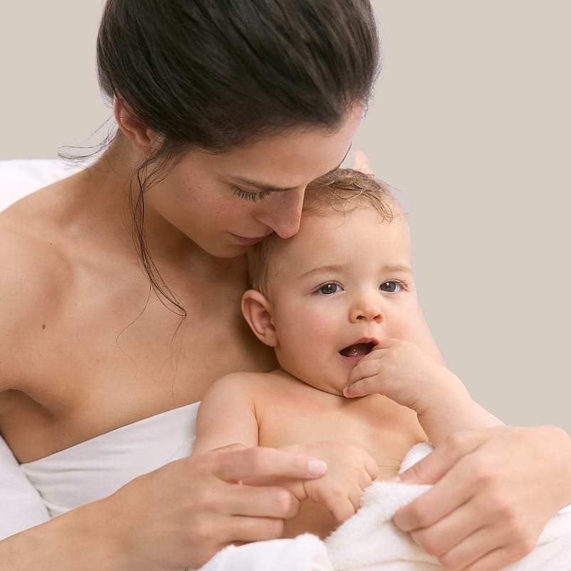 pflegt bei gereizter und geröteter Haut