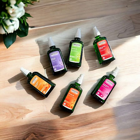 weleda body oils collection