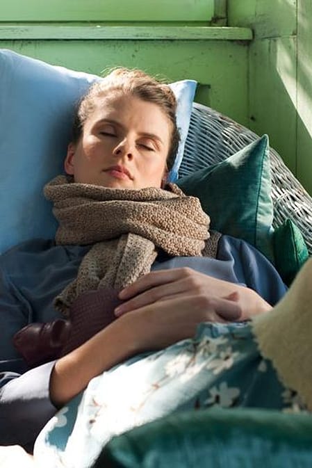 femme malade