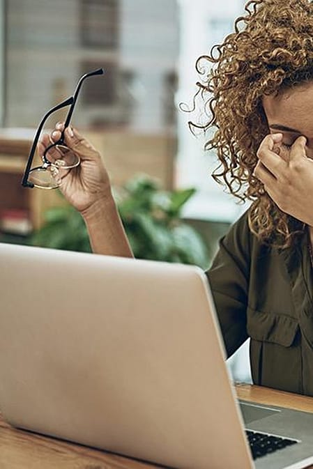 femme fatiguée