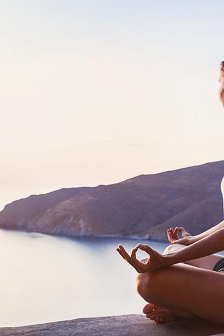 relaxation sur une montagne