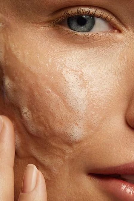 Make-up Removal Cleansing Oil on skin