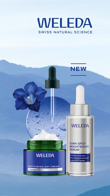 Mogen kvinna med Contouring produkter
