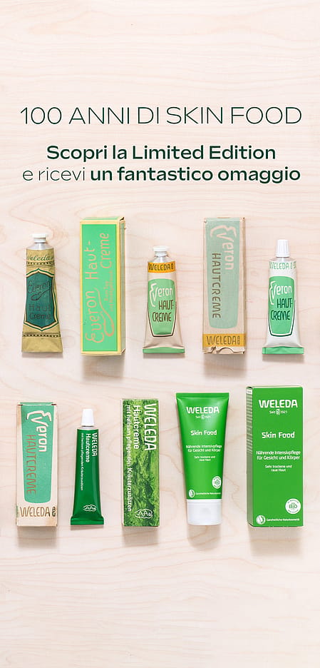 tubetti di skin food negli anni