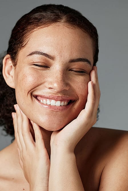 Smiling young woman