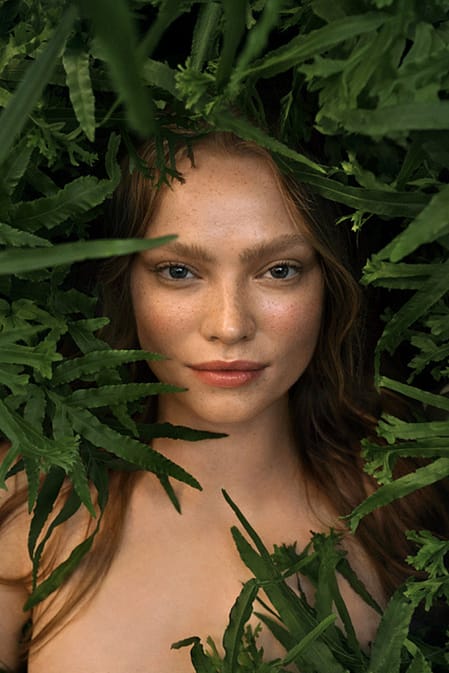 celebrities skin food