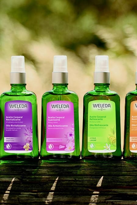 aceites corporales de weleda