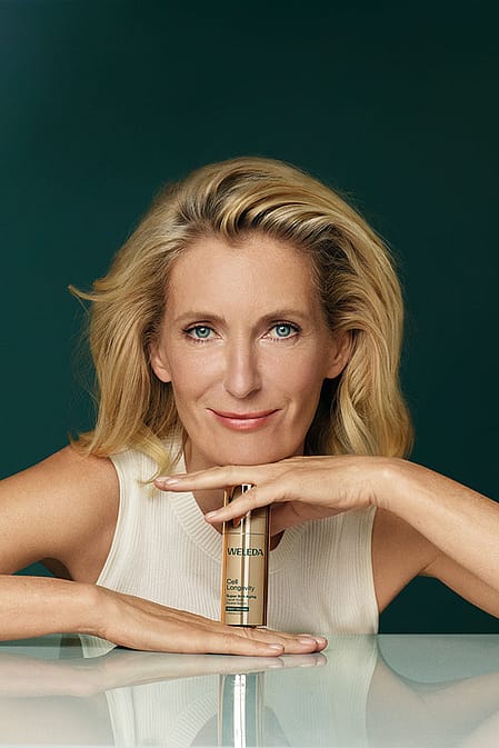 Maria Furtwaengler mit dem Cell Longevity Double Serum