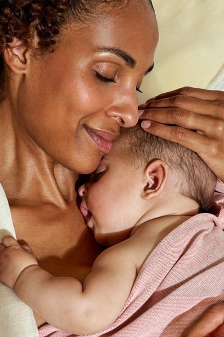 Mère avec son bébé