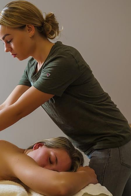 Massage bij Weleda City Spa