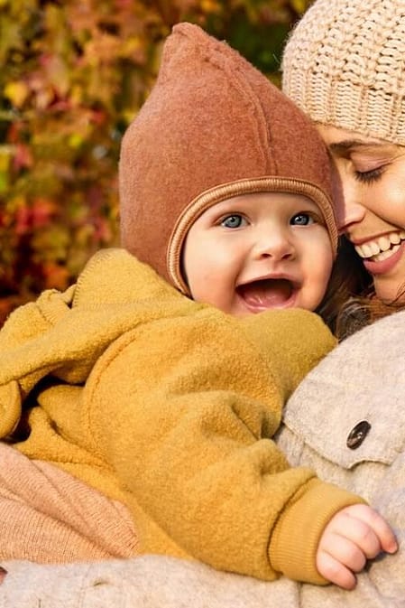 Mother and Child in Autum