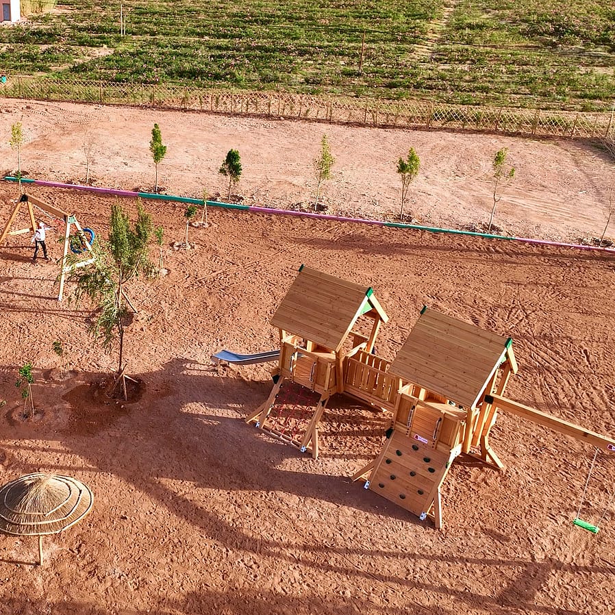 Spielplatz in Marokko