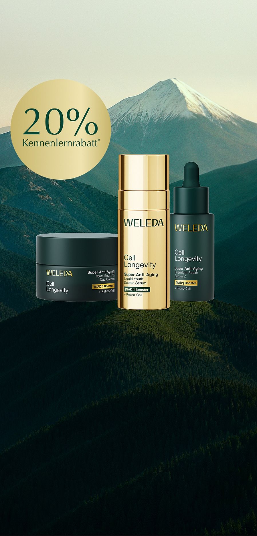 20% Kennenlernrabatt Cell Longevity