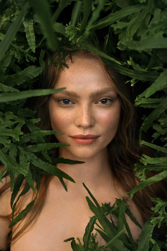 celebrities skin food