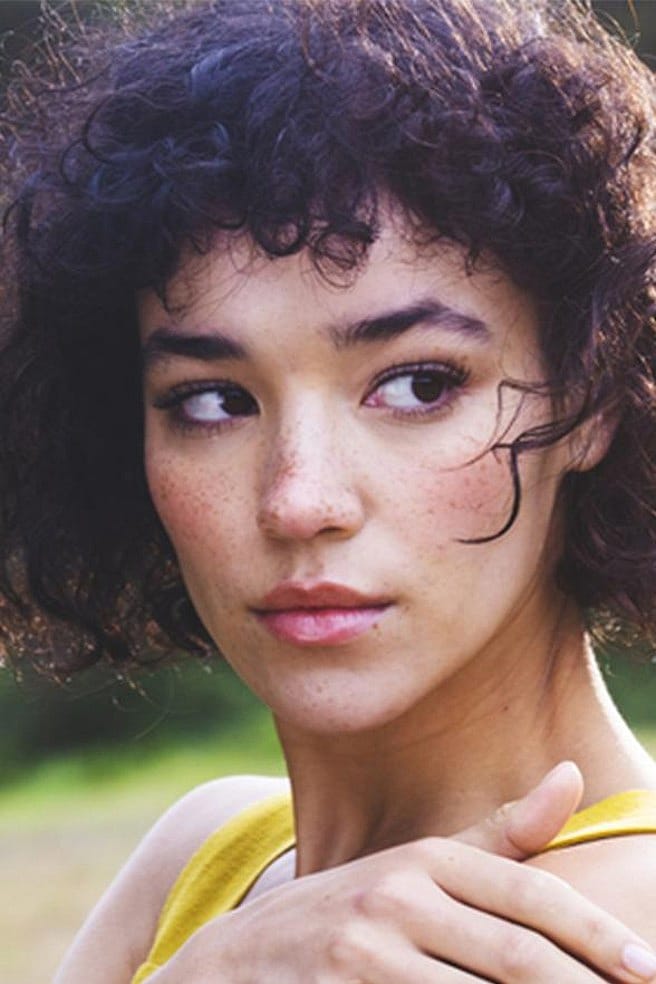 femme dans la nature