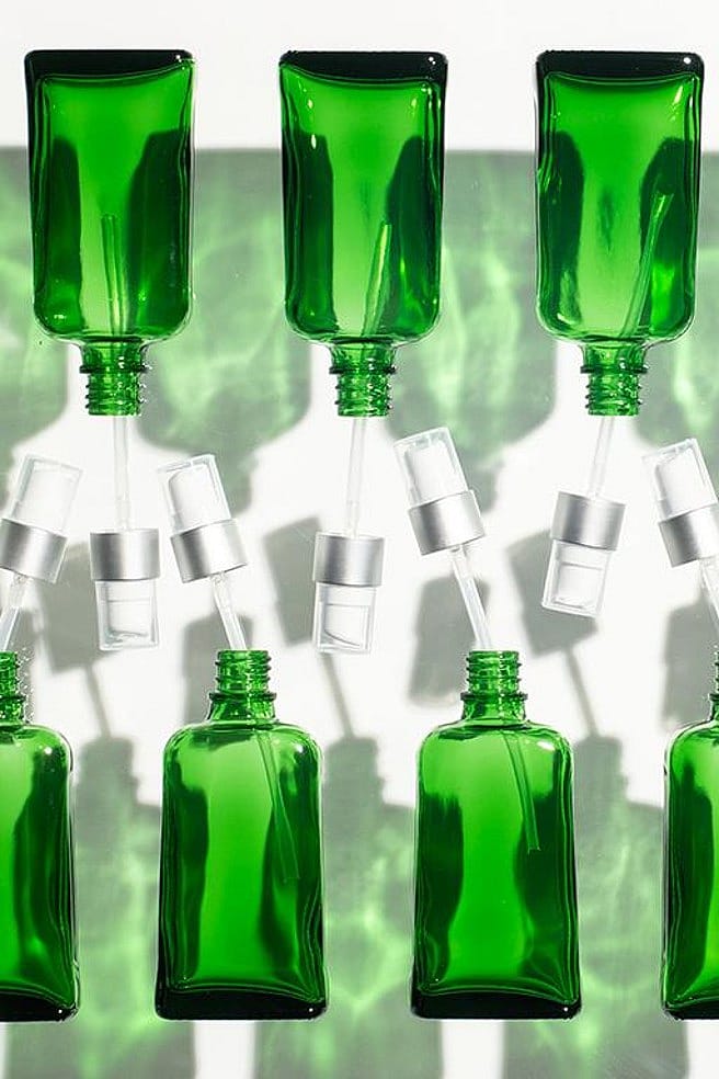 Bouteilles en verre WELEDA