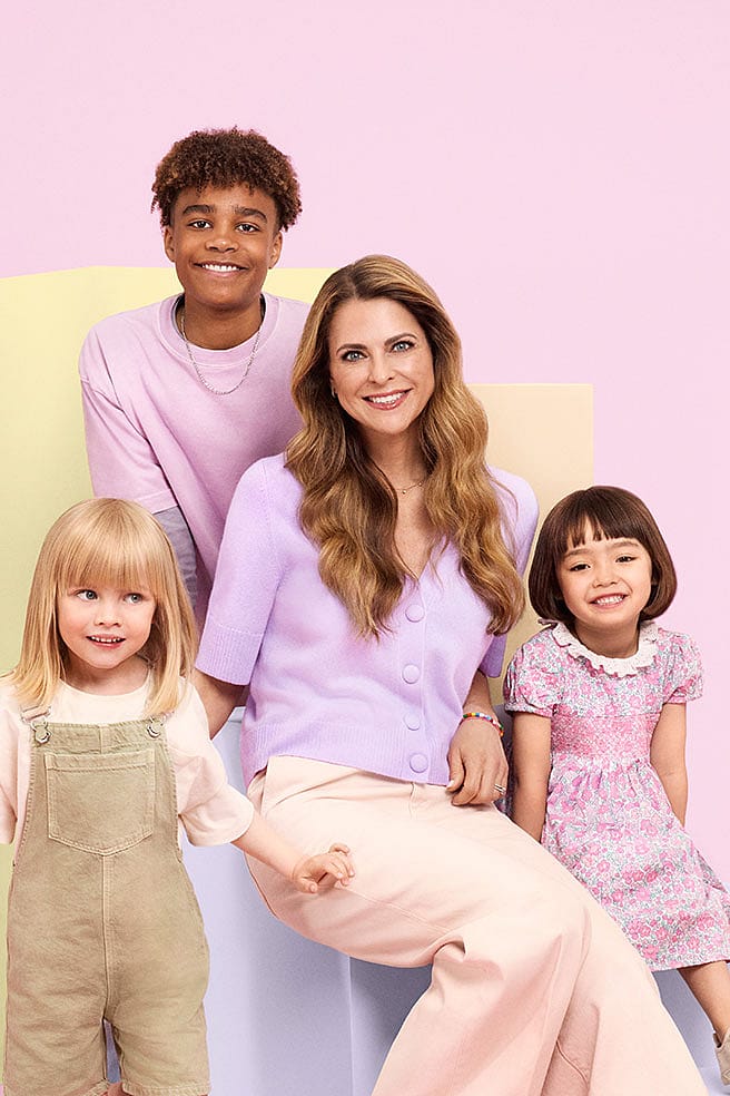 Madeleine Bernadotte und Kinder