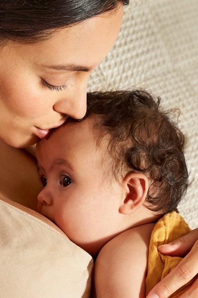 Moeder met haar baby