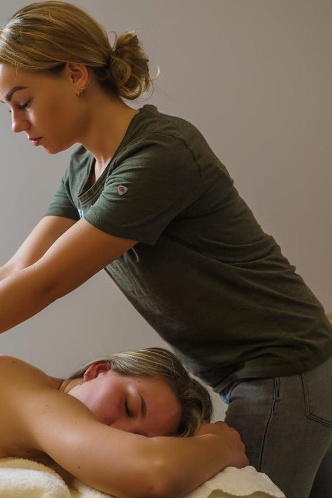 Massage bij Weleda City Spa