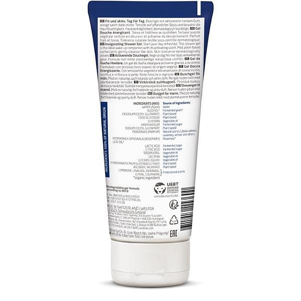 For Men Active Shower Gel