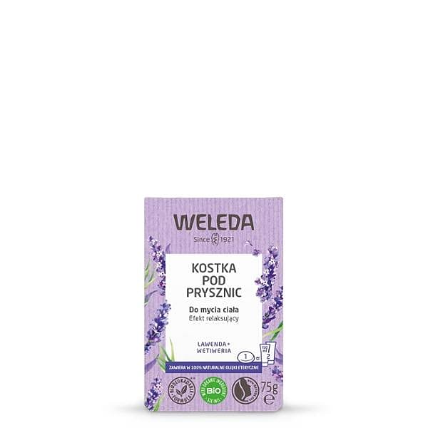 Kostka pod prysznic Lawenda + wetiweria