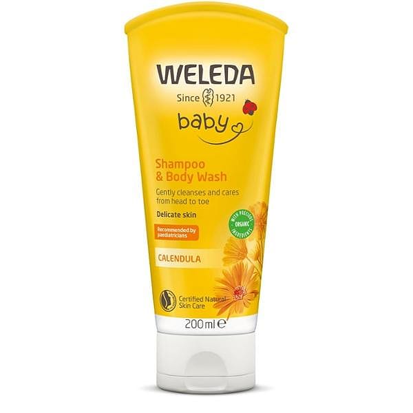 Calendula Shampoo & Body Wash, 200ml