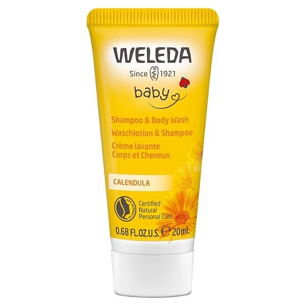 20ml Calendula Shampoo & Body Wash mini.