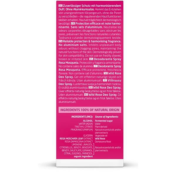 Floral Fresh Deodorant Spray - Wild Rose