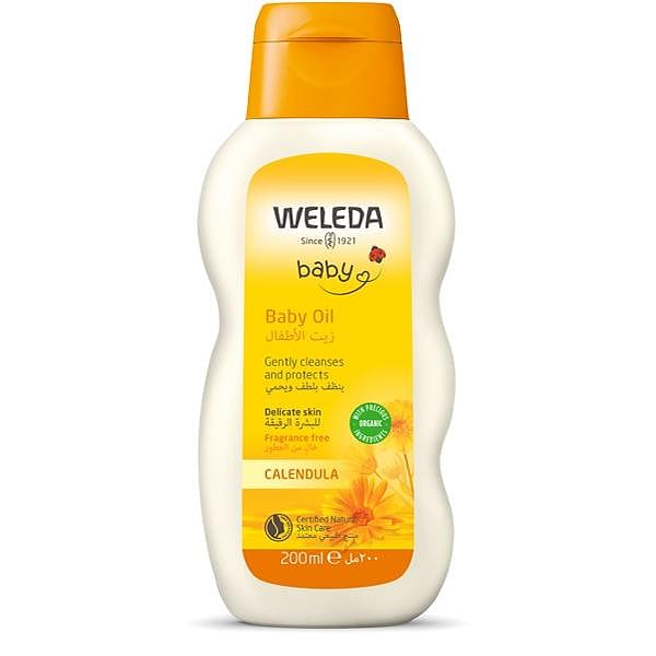 Calendula Baby Oil Fragrance Free
