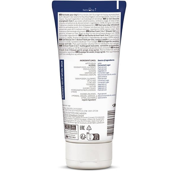 For Men Gel Doccia 3-in-1 Active Fresh