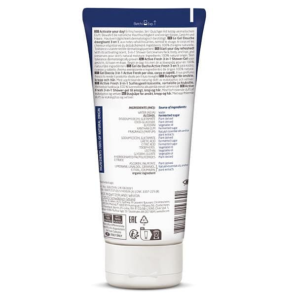 Men 3in1 Active Fresh Douchegel