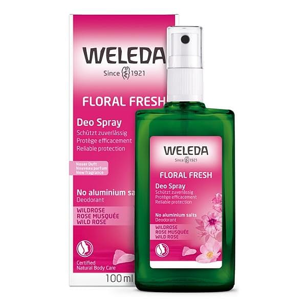 Wild Rose Floral Fresh Deodorant Spray