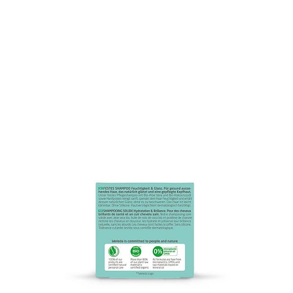 Festes Shampoo Feuchtigkeit & Glanz
