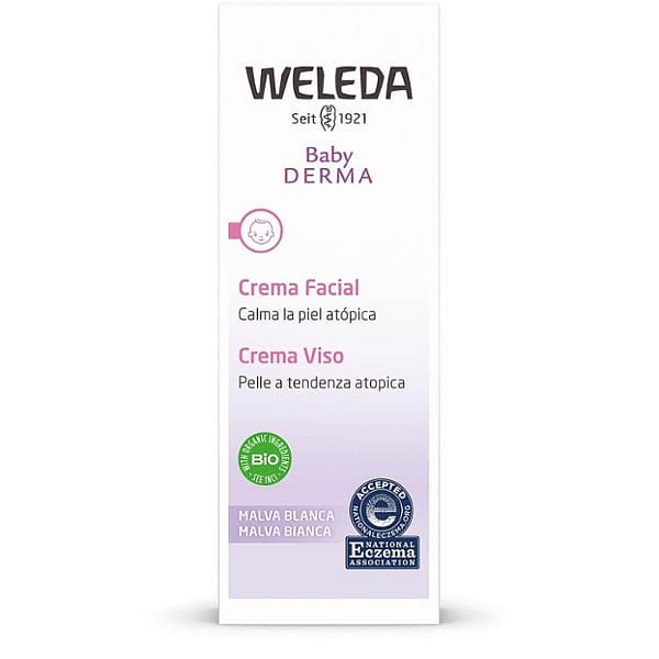 Baby Derma Crema Viso Malva Bianca