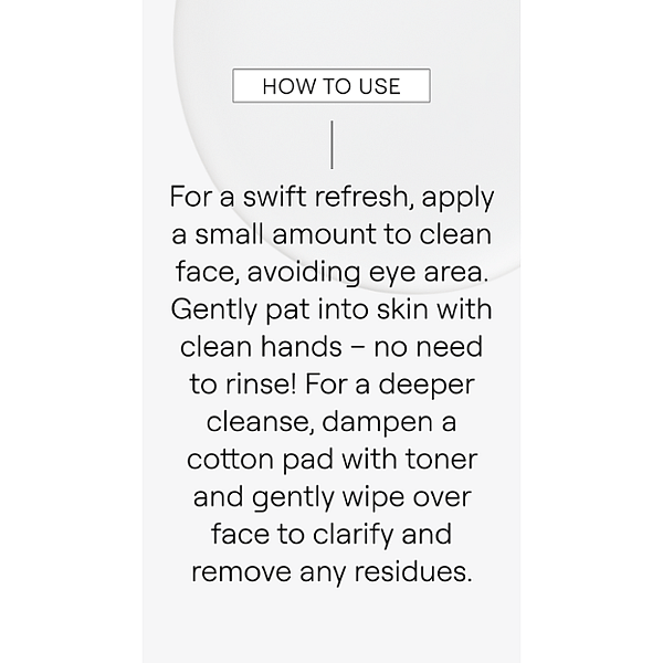 Refining Toner how to use text.