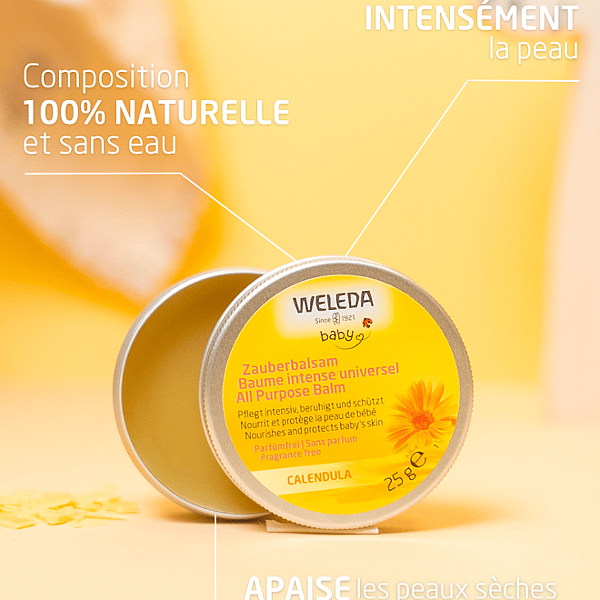 Baume intense universel au Calendula sans parfum