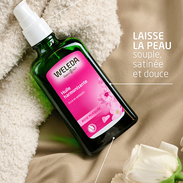 Huile harmonisante à la Rose musquée