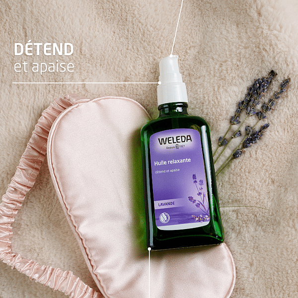 Huile relaxante à la Lavande