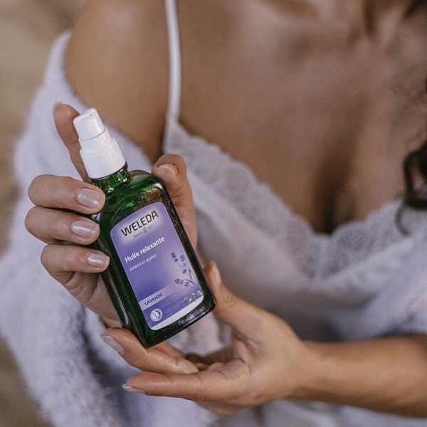 Huile relaxante à la Lavande