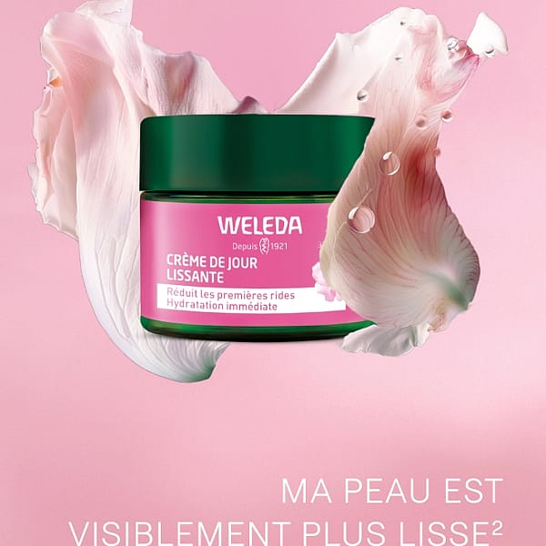 Crème de Jour lissante Rose Musquée & Thé blanc