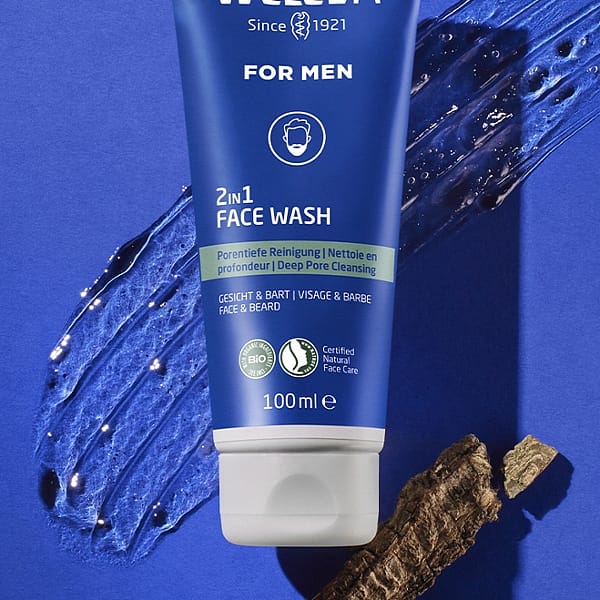 Gel Limpiador 2 en 1 Rostro & Barba FOR MEN