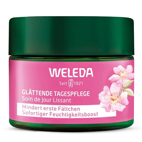 Glättende Tagespflege Wildrose & Weißer Tee